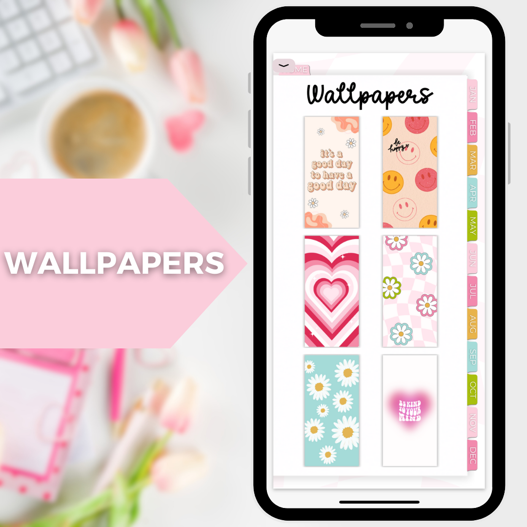 2024 Fully Hyperlinked Phone Planner (w/ Links to Google & Apple Calendars + Reminders)