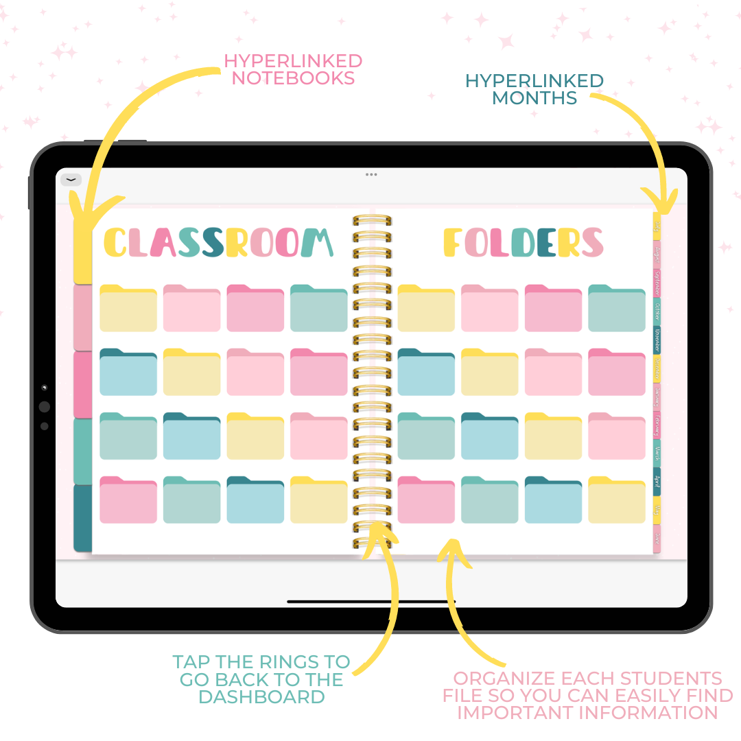 The Ultimate Teacher Planner | Fully Hyperlinked, Undated