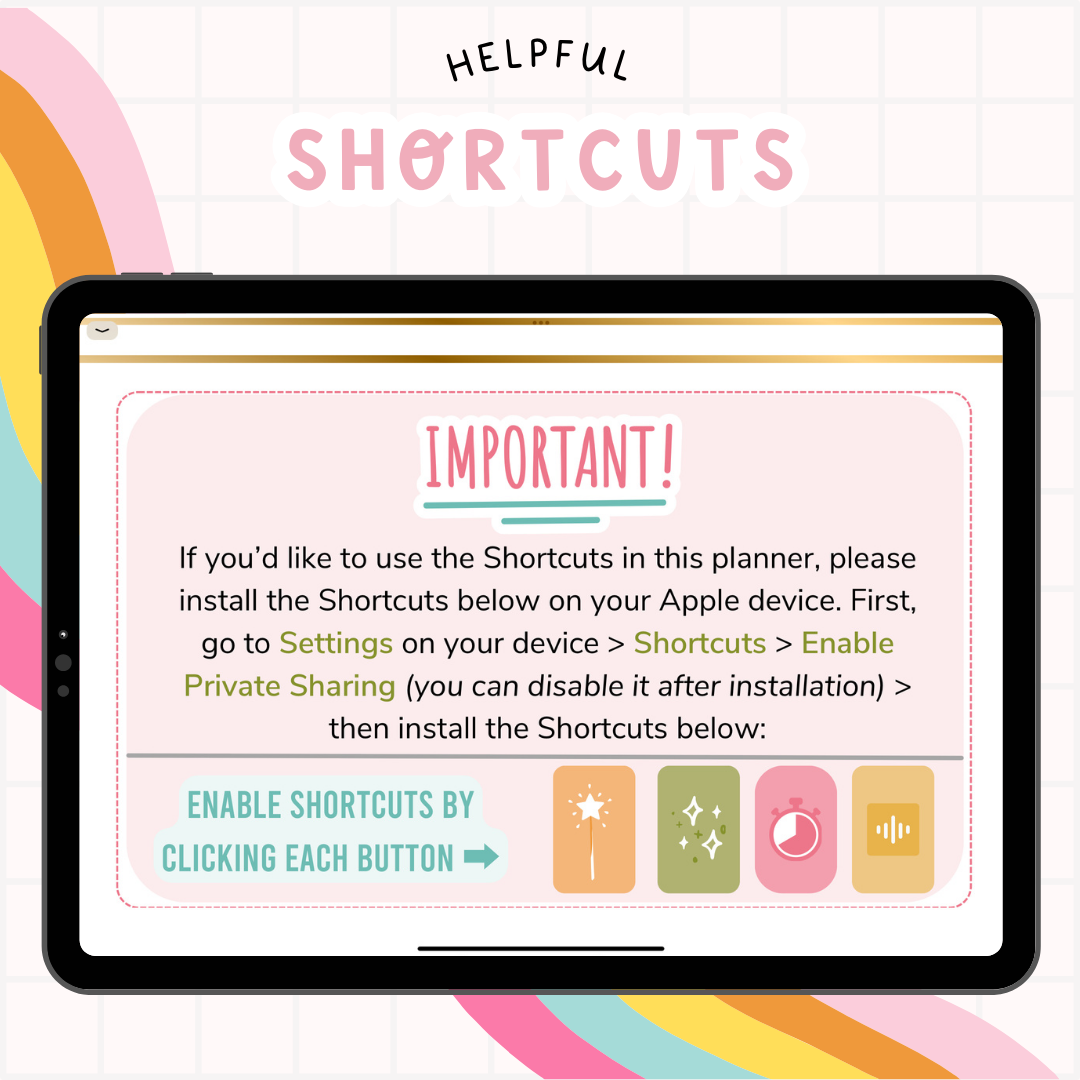 2025 Life Planner | Fully Hyperlinked (w/ Links to Google & Apple Calendars + Reminders)