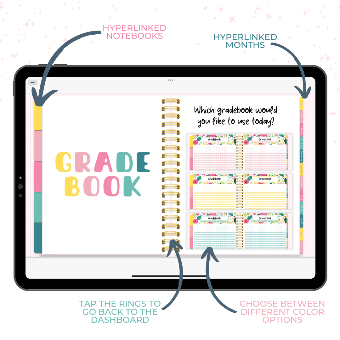 The Ultimate Teacher Planner | Fully Hyperlinked, Undated