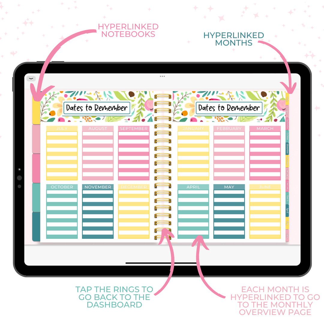 The Ultimate Teacher Planner | Fully Hyperlinked, Undated