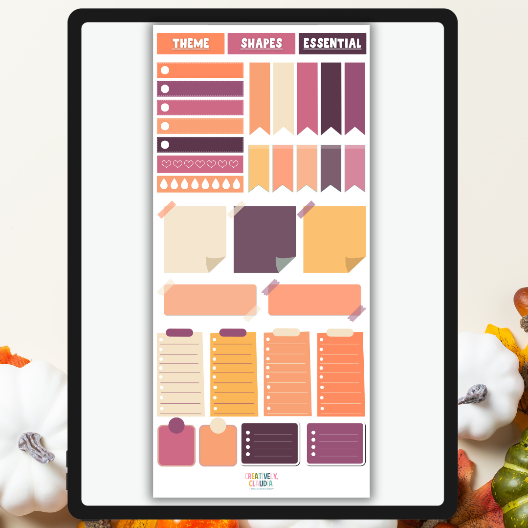 October 2023 Stickers 🍂