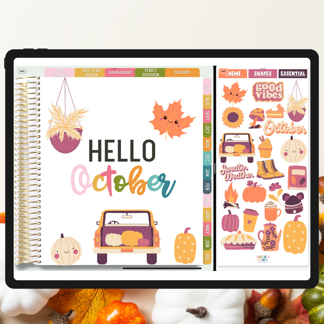 October 2023 Stickers 🍂