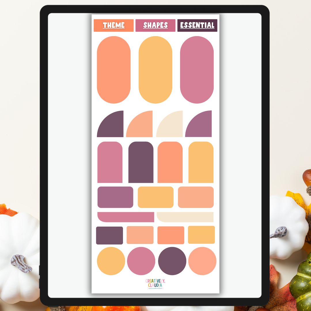 October 2023 Stickers 🍂