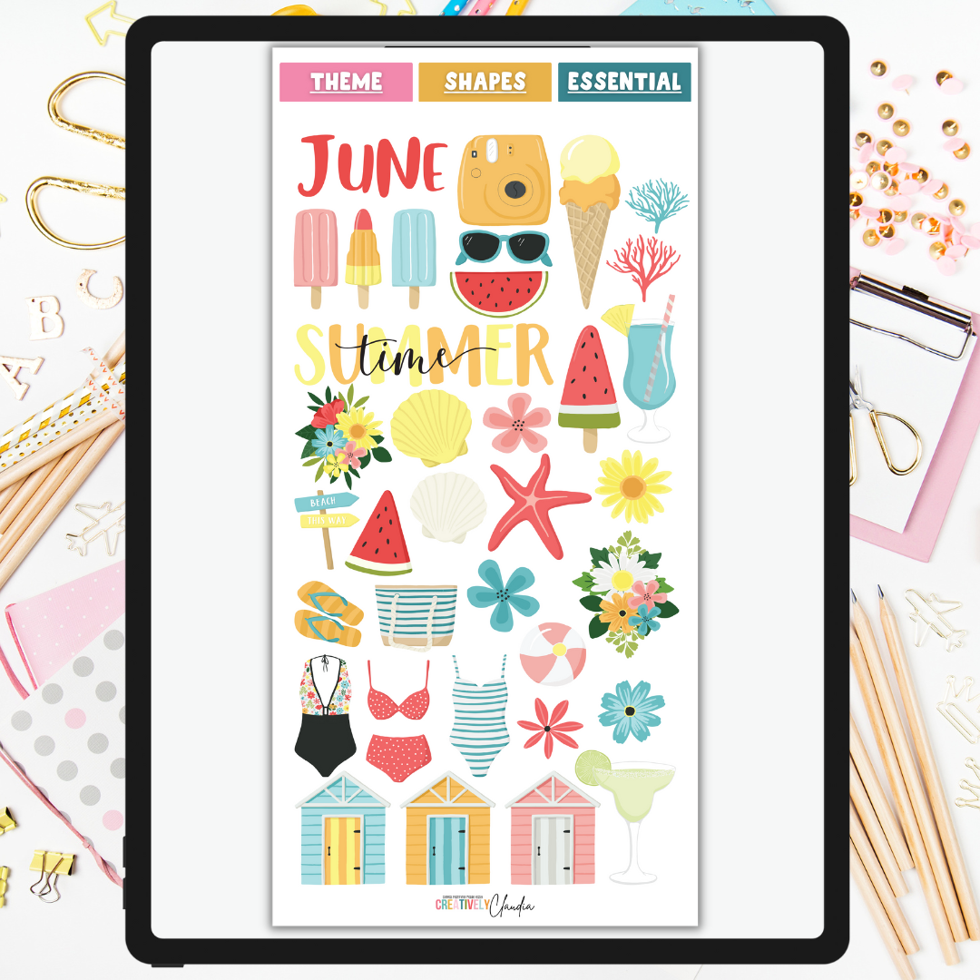 June 2023 Stickers